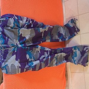 Cargo camo pants